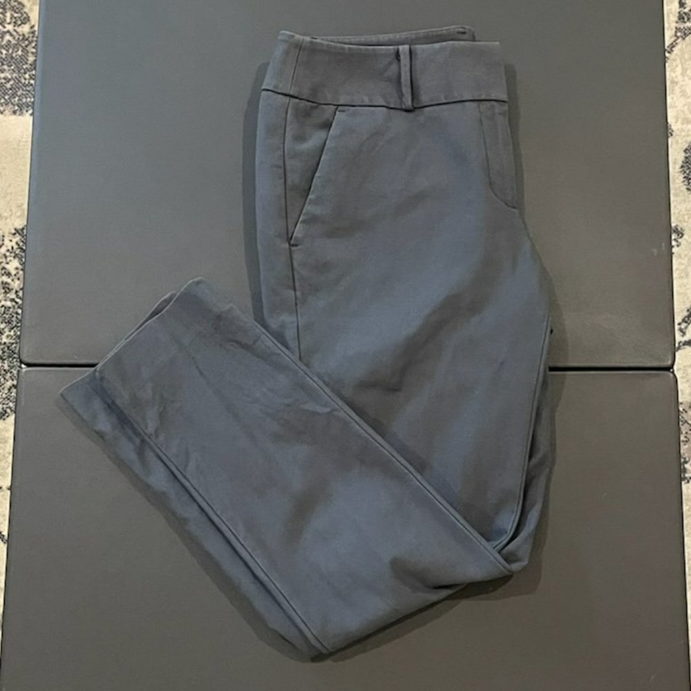 Ann Taylor Loft Cotton Ankle-length Dress Pant Size 4